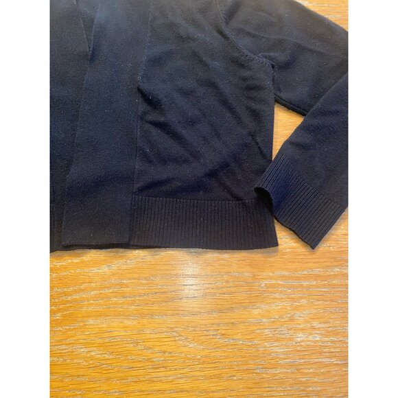 Calvin Klein Womens Black Open Front Cardigan Sweater Size Small - Picture 3 of 3